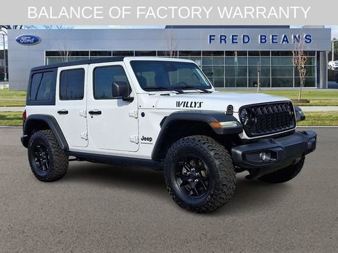 Used 2025 Jeep Wrangler Unlimited Sport S 4xe AWD/4WD image 1