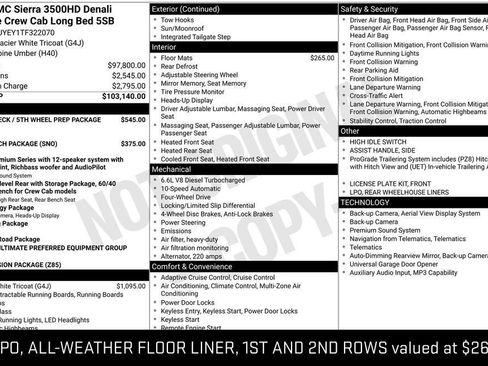 New 2026 GMC Sierra 3500 Denali Ultimate AWD/4WD image 6