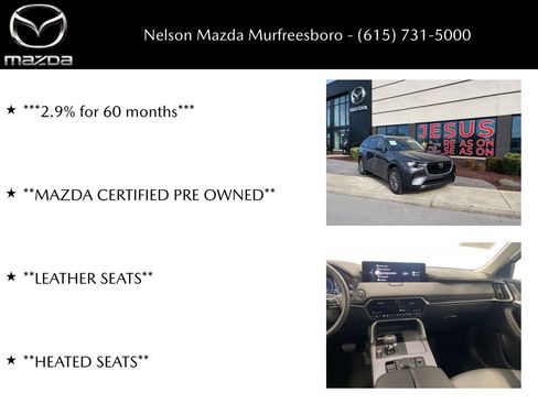 Certified 2025 MAZDA CX-90 3.3 Turbo w/ Preferred Package image 31