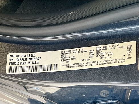 Used 2021 RAM 1500 Laramie RWD image 31