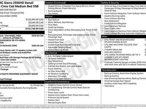 Used 2025 GMC Sierra 2500 Denali Ultimate AWD/4WD image 3