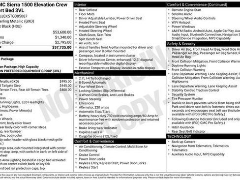 New 2026 GMC Sierra 1500 Elevation AWD/4WD image 2