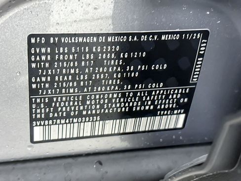 New 2026 Volkswagen Tiguan S image 26