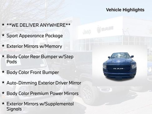 Used 2021 RAM 1500 Big Horn AWD/4WD image 5