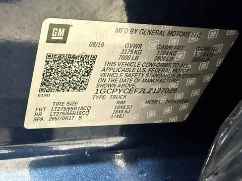 Used 2020 Chevrolet Silverado 1500 Custom Trail Boss w/ Custom Convenience Package image 43