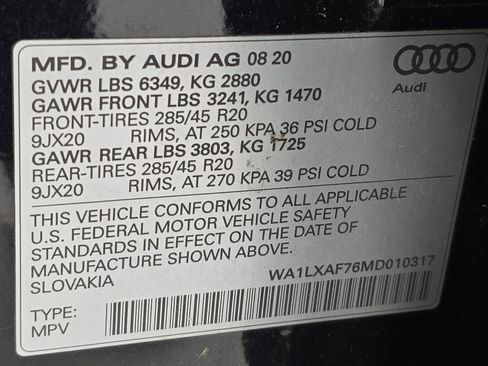 Used 2021 Audi Q7 3.0T Premium Plus w/ Premium Plus Package image 74