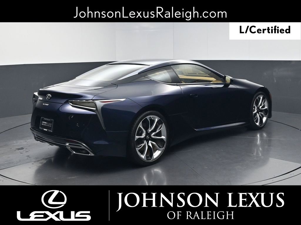 Certified 2021 Lexus LC 500 Coupe w/ Performance Package RWD image 9
