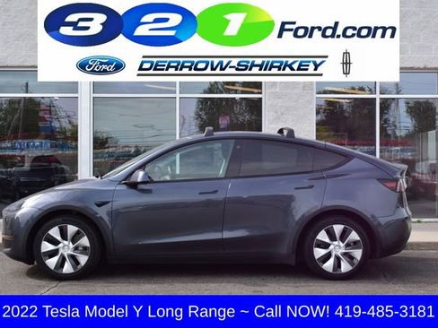 Used 2022 Tesla Model Y Long Range AWD/4WD image 2