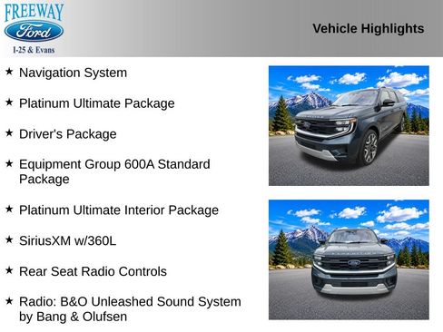 Used 2025 Ford Expedition Max Platinum w/ Platinum Ultimate Package AWD/4WD image 2