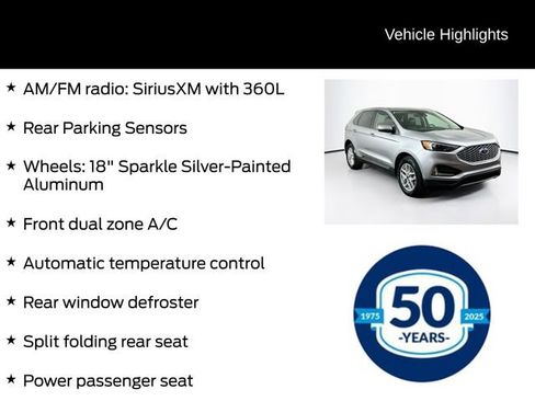 Certified 2024 Ford Edge SEL w/ Convenience Package AWD/4WD image 11