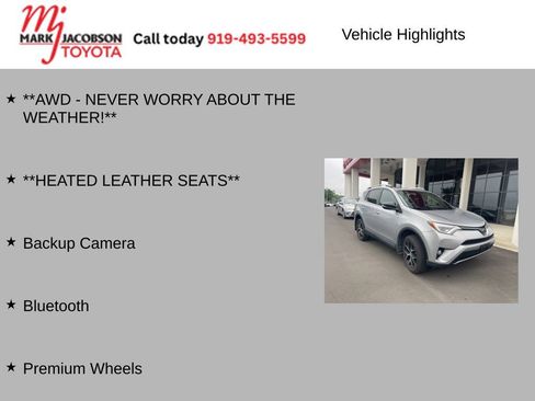 Used 2017 Toyota RAV4 SE AWD/4WD image 5