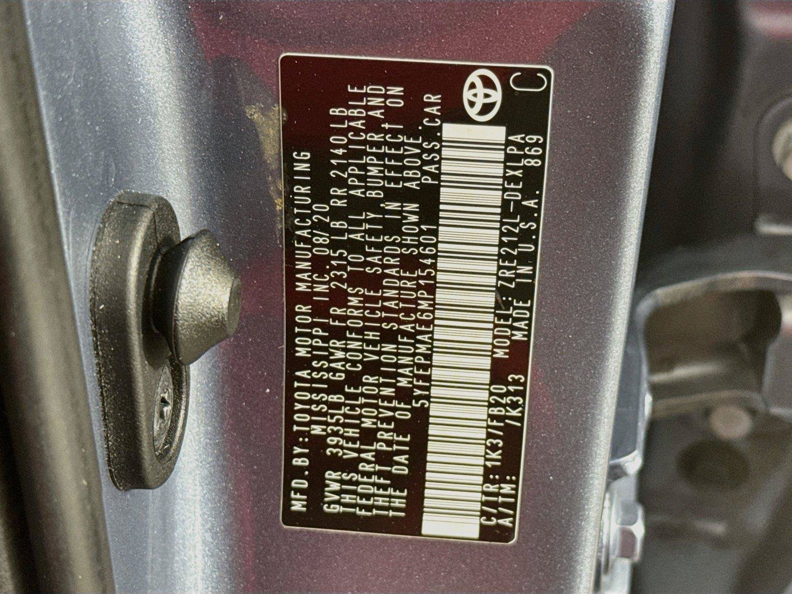 Used 2021 Toyota Corolla LE FWD image 20