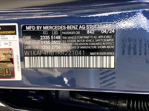 Certified 2024 Mercedes-Benz C 300 4MATIC Sedan image 30