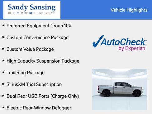 Used 2025 Chevrolet Silverado 1500 Custom RWD image 7