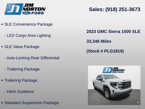 Used 2023 GMC Sierra 1500 SLE AWD/4WD image 17