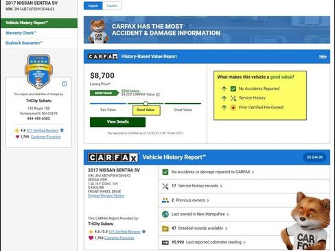 Used 2017 Nissan Sentra SV image 13