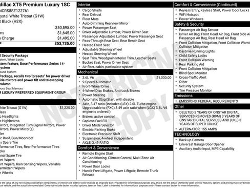 Certified 2025 Cadillac XT5 Premium Luxury image 3