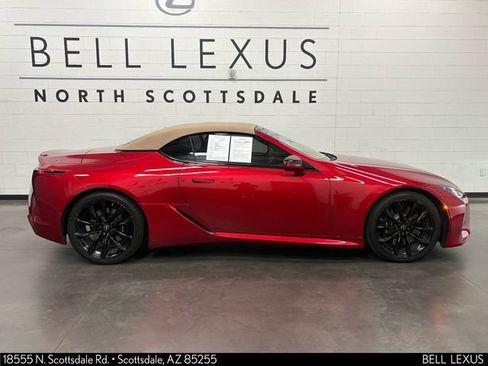 Used 2022 Lexus LC 500 Convertible w/ Touring Package RWD image 2