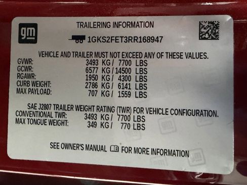 Used 2024 GMC Yukon XL SLE w/ Max Trailering Package image 53