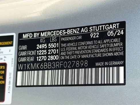 Used 2024 Mercedes-Benz CLE 450 4MATIC Cabriolet image 40