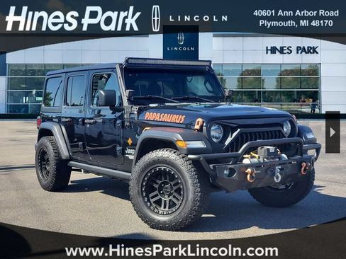 Used 2020 Jeep Wrangler Unlimited Sport AWD/4WD image 1