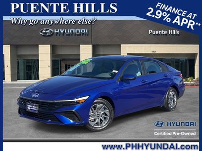 Certified 2024 Hyundai Elantra Blue