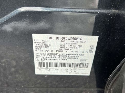 Used 2022 Ford Edge SEL w/ Convenience Package AWD/4WD image 20