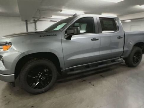 New 2026 Chevrolet Silverado 1500 Custom w/ Turbomax Blackout Package AWD/4WD image 4