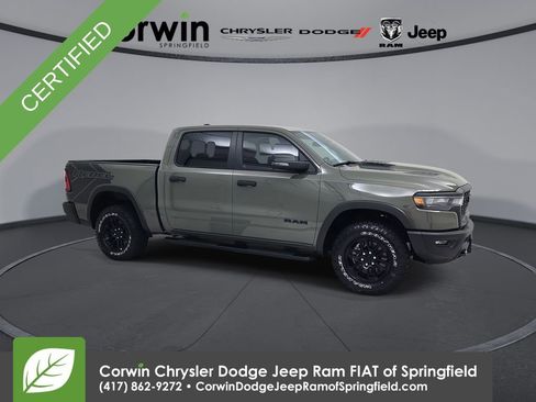 Certified 2026 RAM 1500 Rebel w/ Bed Utility Group AWD/4WD image 1