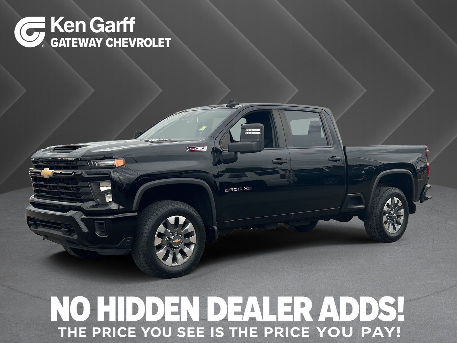Used 2024 Chevrolet Silverado 2500 Custom w/ Custom Value Package AWD/4WD image 1