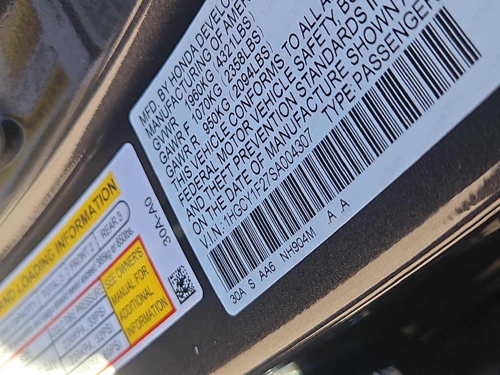Certified 2025 Honda Accord LX image 14