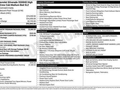 Used 2025 Chevrolet Silverado 3500 High Country w/ High Country Premium Package image 5