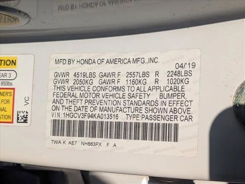 Used 2019 Honda Accord Touring image 22