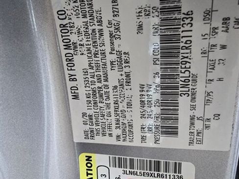 Used 2020 Lincoln MKZ Reserve w/ Elements Package FWD image 38