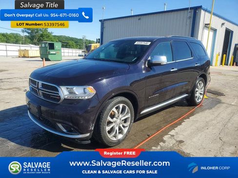 Used 2018 Dodge Durango Citadel w/ Quick Order Package 2BP RWD image 1