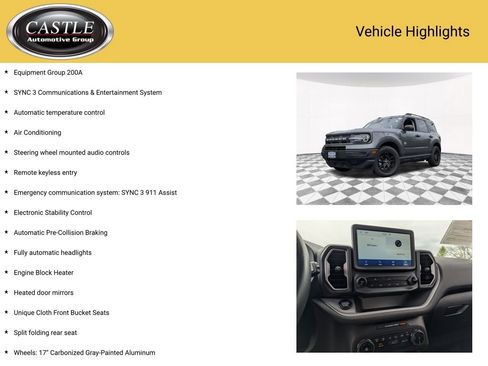 Used 2024 Ford Bronco Sport Big Bend AWD/4WD image 4