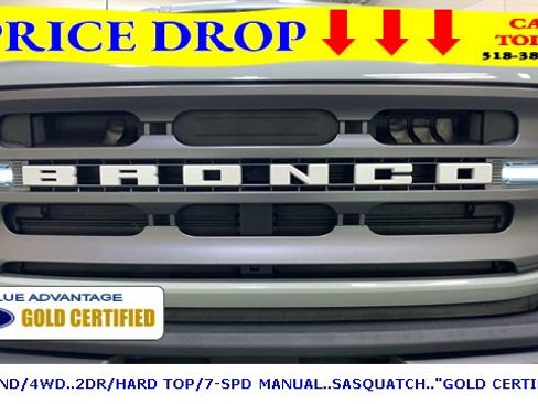 Certified 2022 Ford Bronco Big Bend w/ Sasquatch Package image 43