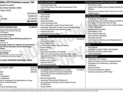 New 2026 Cadillac XT5 Premium Luxury w/ Driver Assist Package