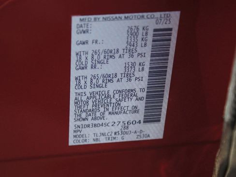 Used 2025 Nissan Pathfinder Rock Creek AWD/4WD image 27