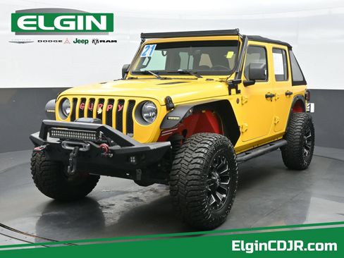 Used 2021 Jeep Wrangler Unlimited Rubicon AWD/4WD image 1