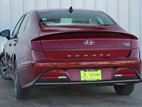 Used 2023 Hyundai Sonata Blue image 4