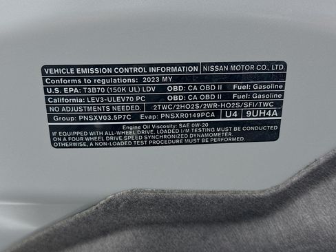 Used 2023 Nissan Murano SL w/ SL Moonroof Package FWD image 21