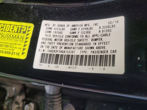 Used 2016 Honda Accord LX image 33