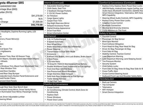 Used 2025 Toyota 4Runner SR5 RWD image 2