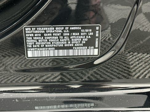 Used 2016 Volkswagen Passat 1.8T SE FWD image 12
