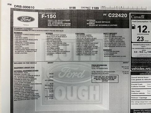 Used 2023 Ford F150 Platinum image 39