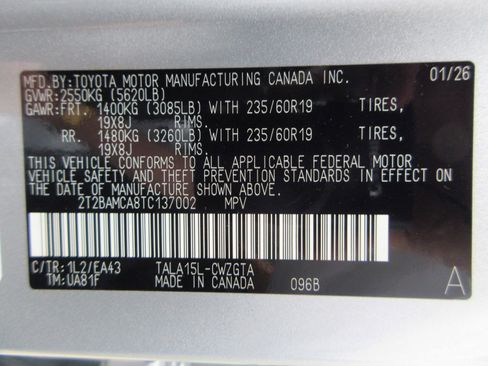 New 2026 Lexus RX 350 AWD image 53