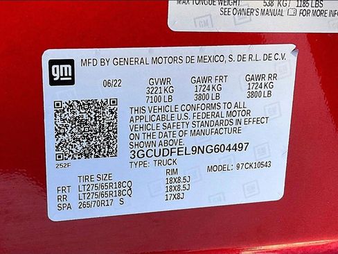 Used 2022 Chevrolet Silverado 1500 LT Trail Boss w/ Convenience Package II image 36