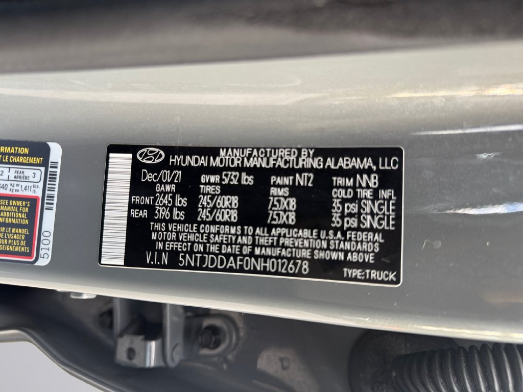 Used 2022 Hyundai Santa Cruz SEL Premium w/ Launch Package AWD/4WD image 20