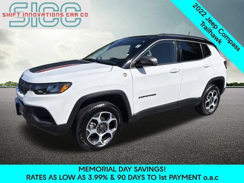 Used 2022 Jeep Compass Trailhawk AWD/4WD image 1